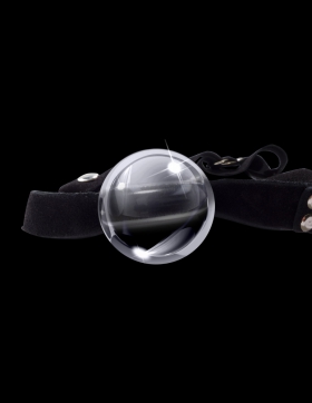 Кляп с прозрачным стеклянным шариком Pipedream Icicles № 65